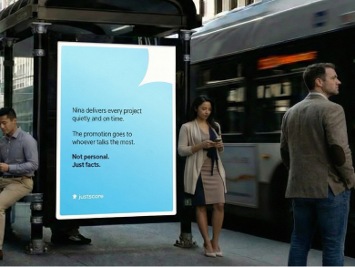 JustScore interface detail